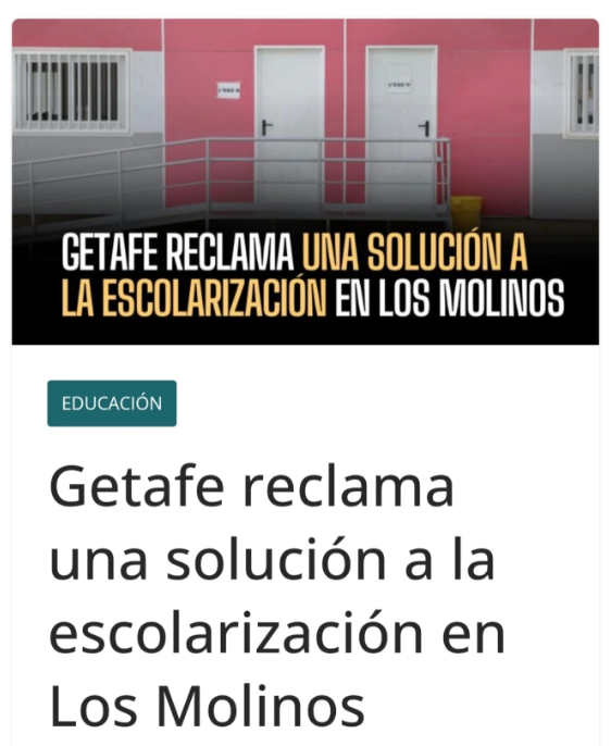 Sin escuela infantil